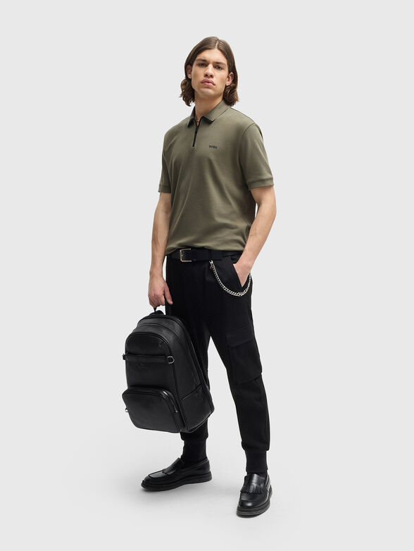 Eco leather backpack  - 6