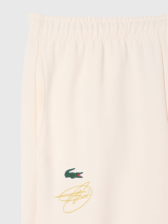 TENNIS X NOVAK DJOKOVIC sports pants with a logo  - 3