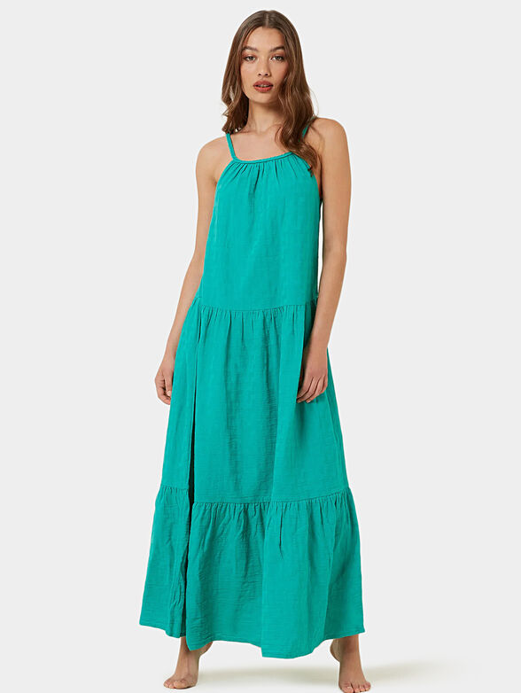 SUMMER GLAM dress in green color - 1