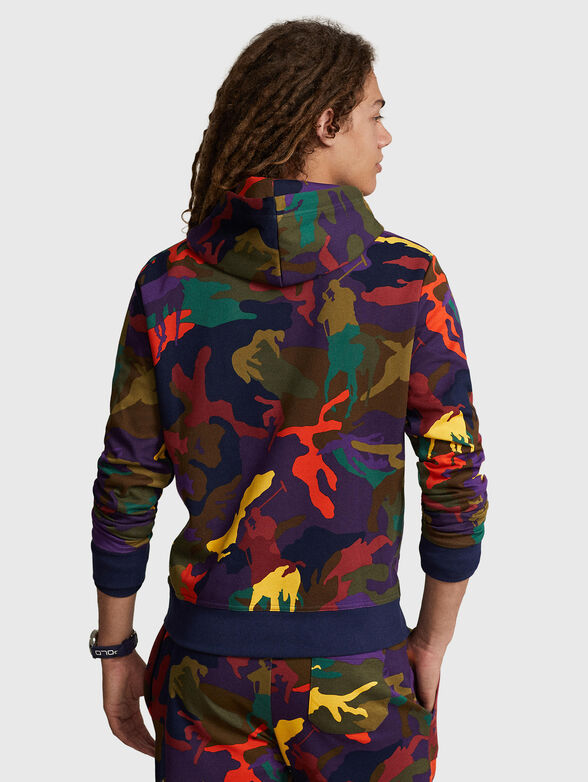 Camouflage print sweatshirt  - 3