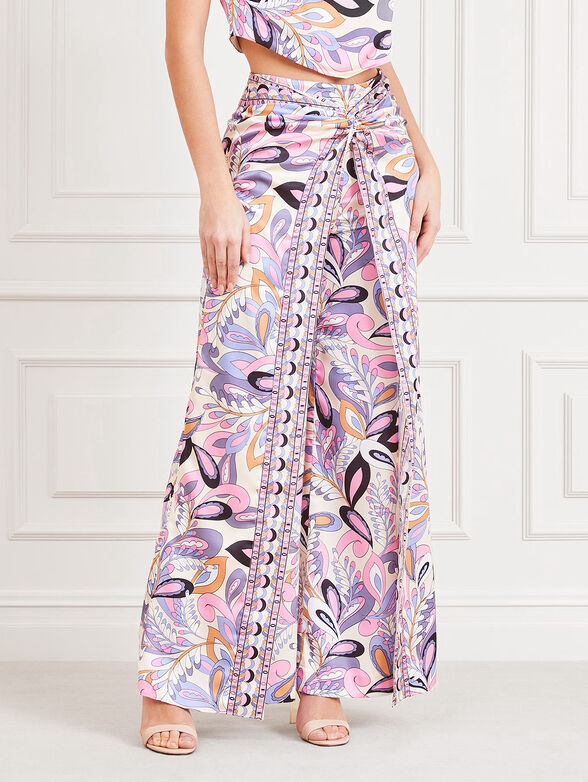 GYPSET trousers with multicoloured print - 1