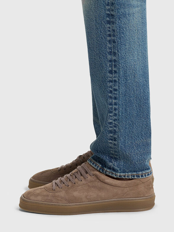 BECKHAM x BOSS suede trainers - 6