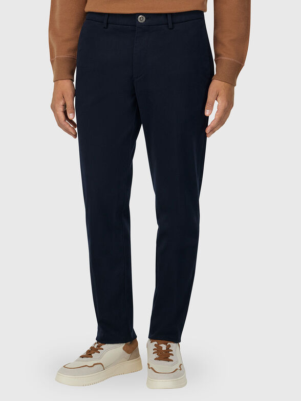 Dark blue trousers - 1