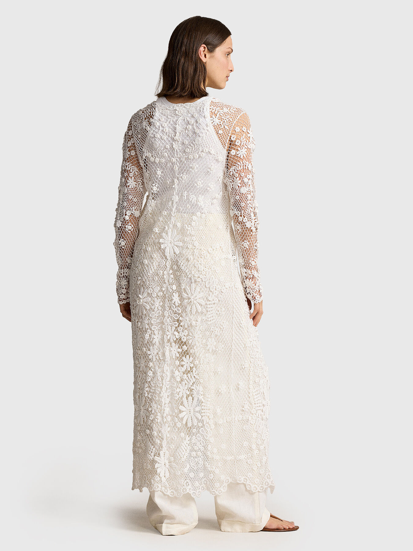 Long lace cardigan brand POLO RALPH LAUREN Globalbrandsstore en