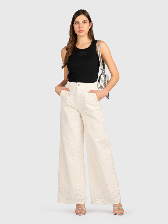 Black top with logo - 2