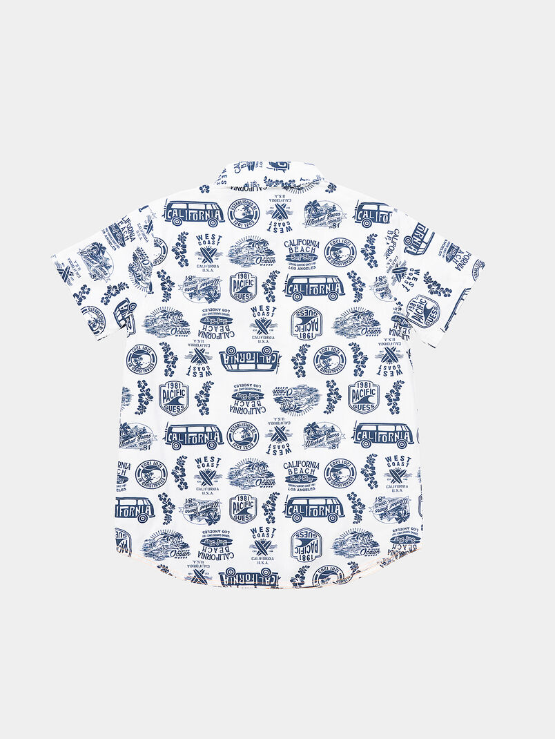 Cotton printed shirt - 3