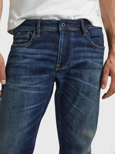 STANLEY dark blue jeans - 4