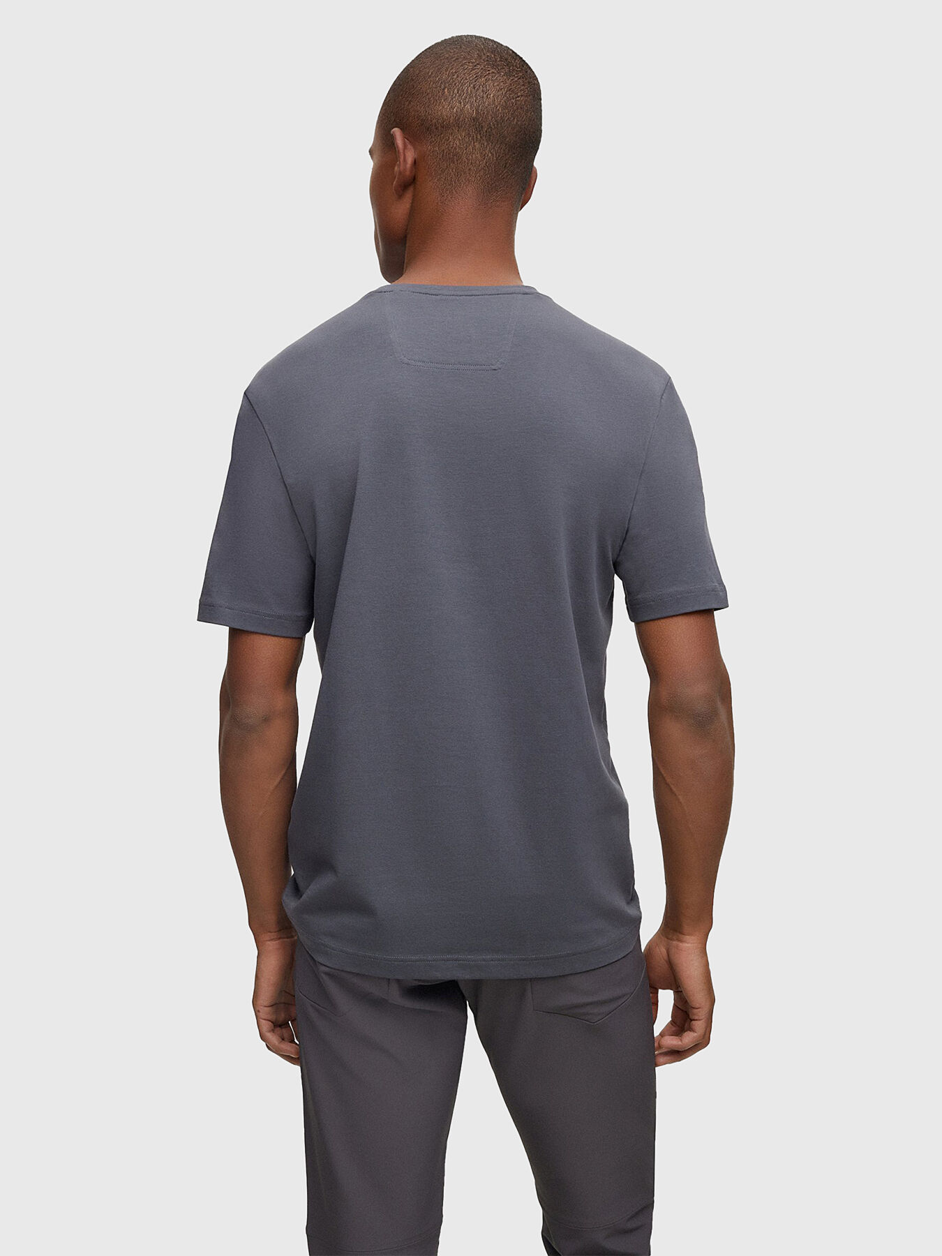 Tシャツ・カットソー BOSS Men T-shirt Grey 50517970 011 メンズTシャツ | HUGO BOSS