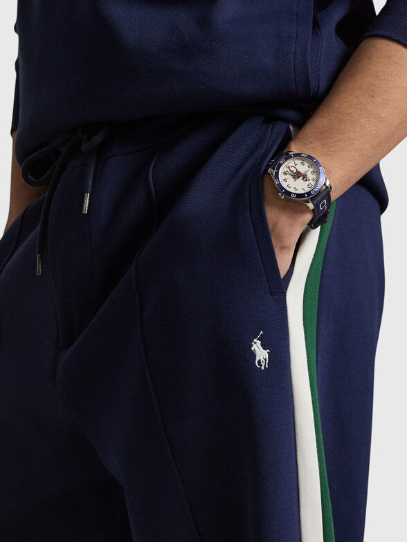 Dark blue sports pants - 3