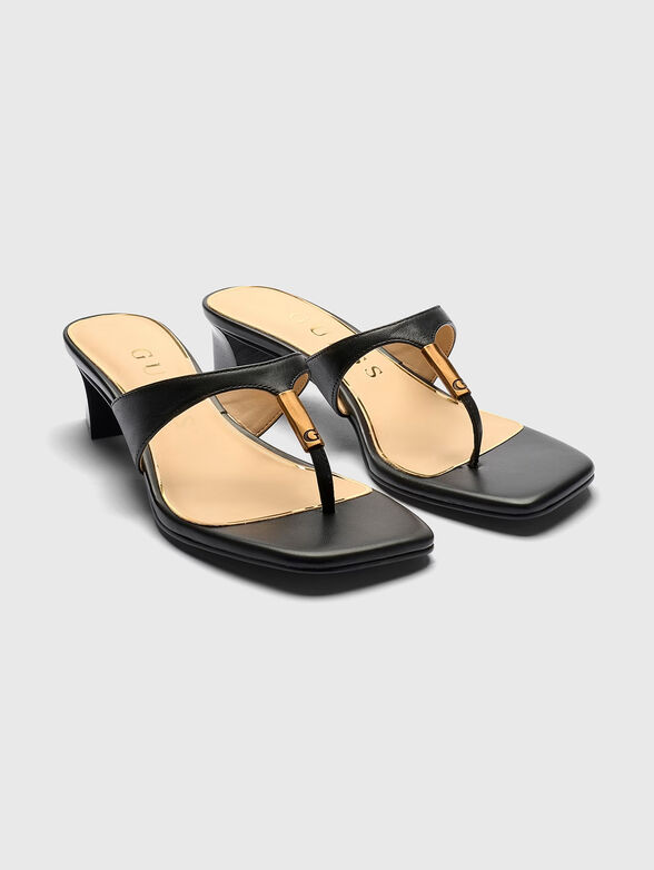 YAIZA Black sandals - 2