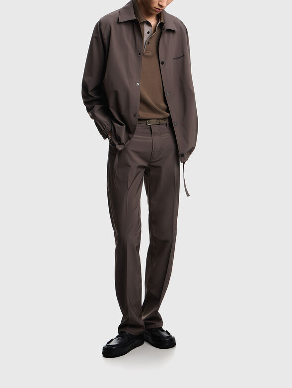 Brown polo-shirt - 4