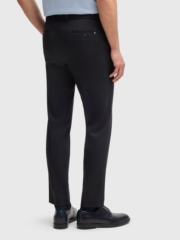 Slim trousers in wool - 2