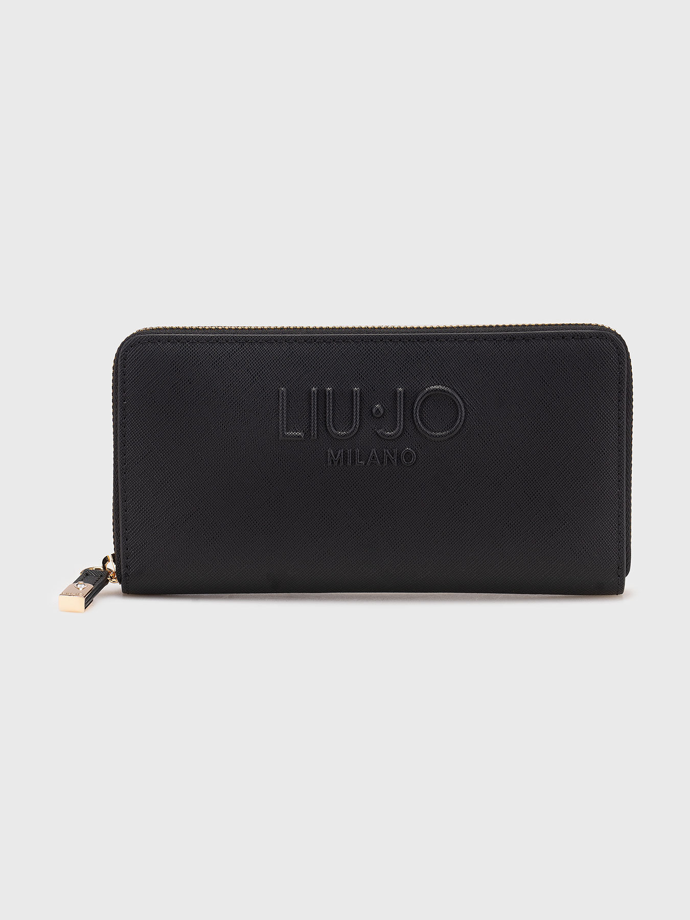 Wallet with saffiano effect brand LIU JO — Globalbrandsstore