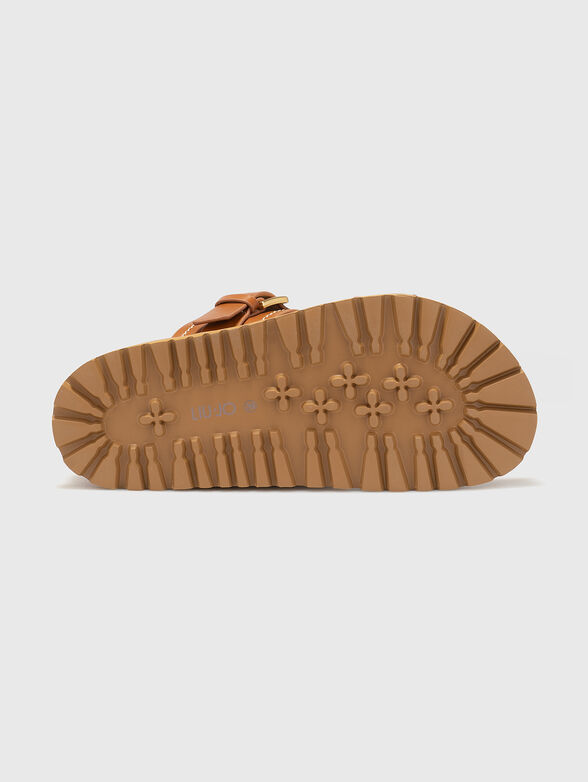 LIVIA 02 leather sandals - 5