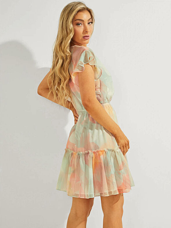 ROSA dress with flounces  - 2