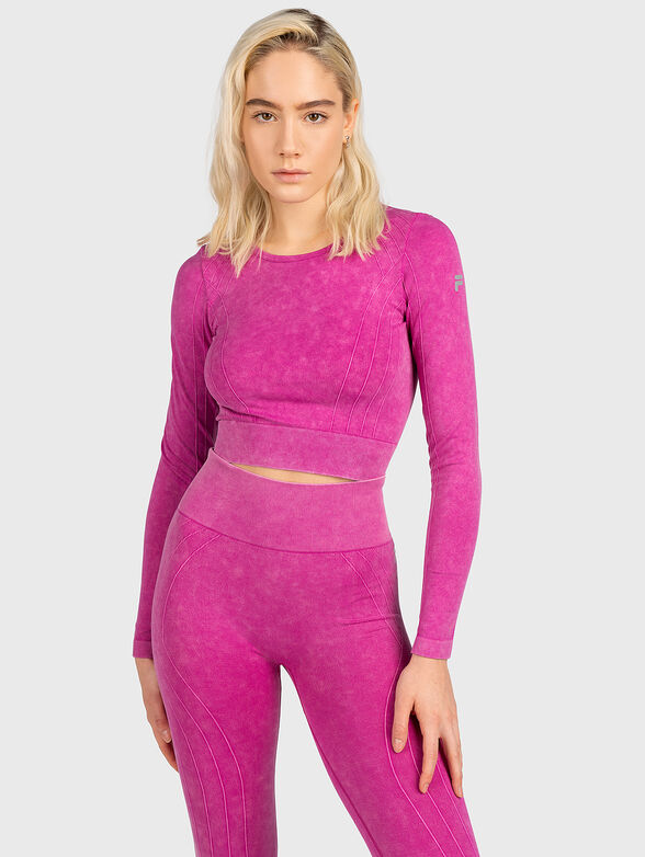 RADNOR cropped sports blouse - 1