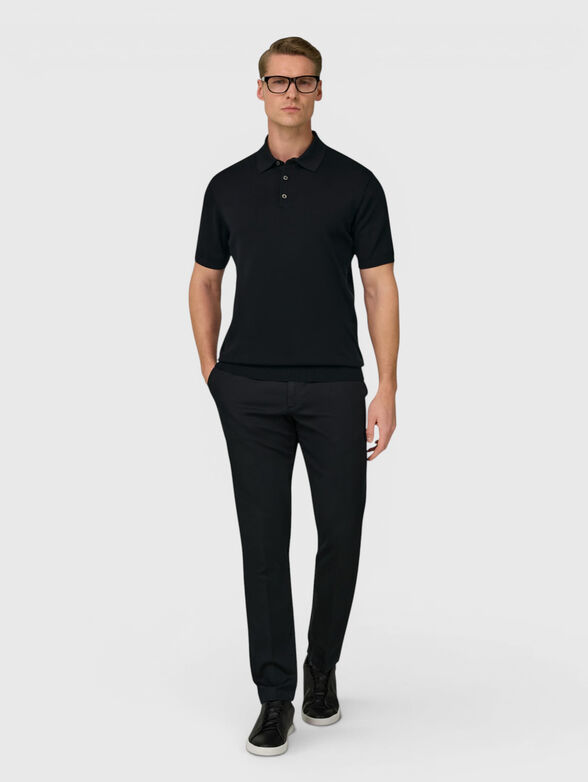 Black polo-shirt - 2