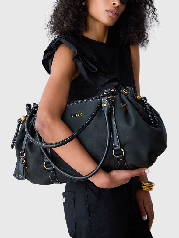 Bag with gold accents - 2