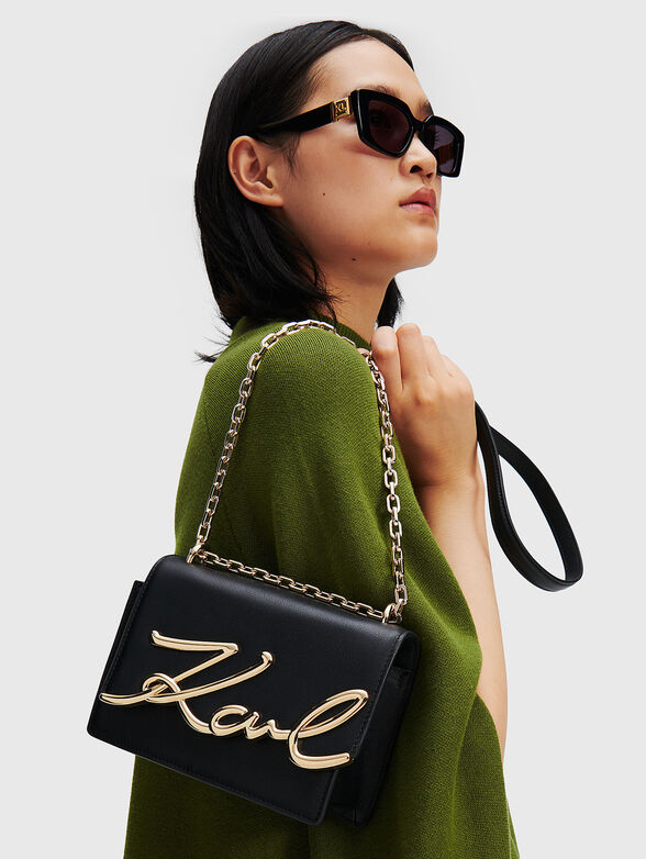 K/SIGNATURE bag in black - 2