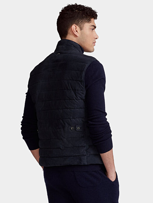 Elegant vest in dark blue - 2