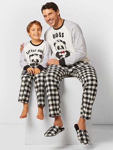 PANDA FAMILY cotton pyjamas - 4