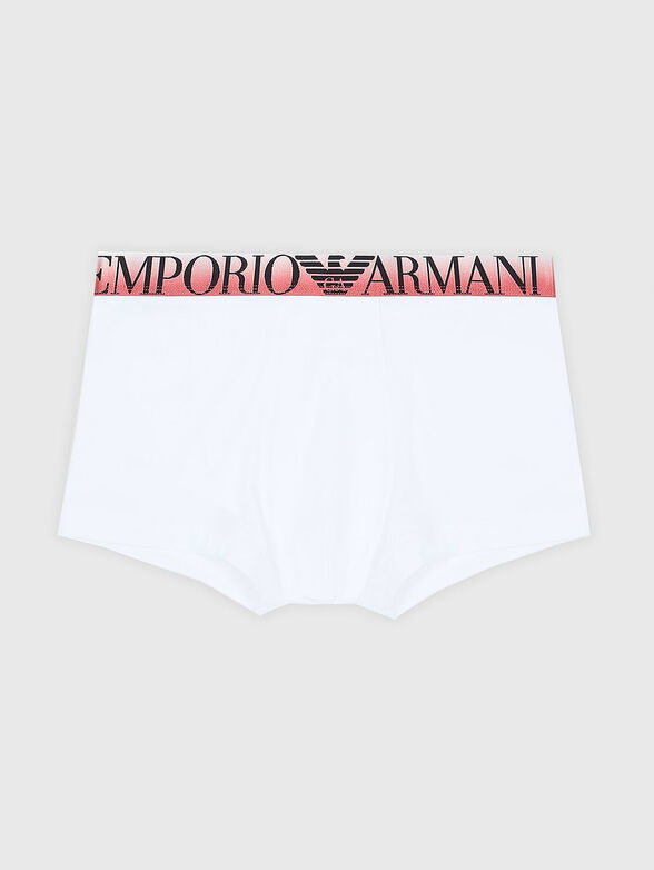 Cotton boxers with contrasting logo detail - 3