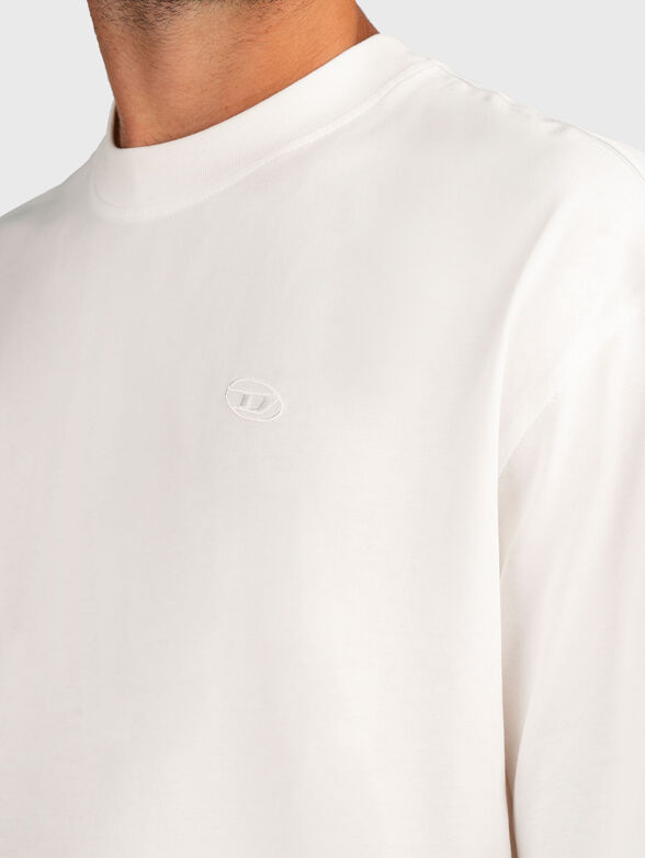 T-BOGGY-T1 cotton T-shirt with accent back - 4