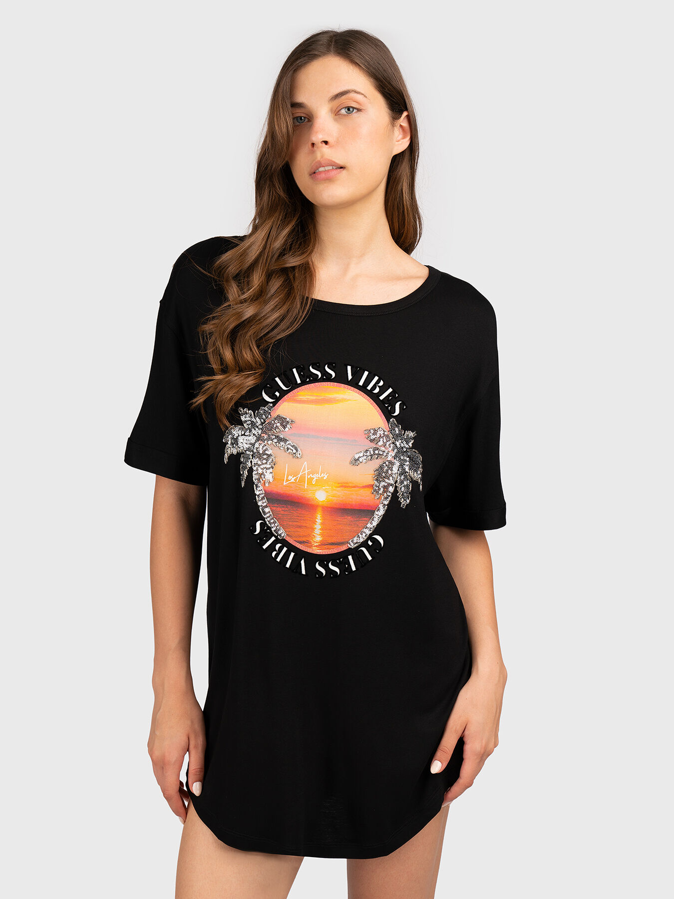 Guess t shirt dresses deals