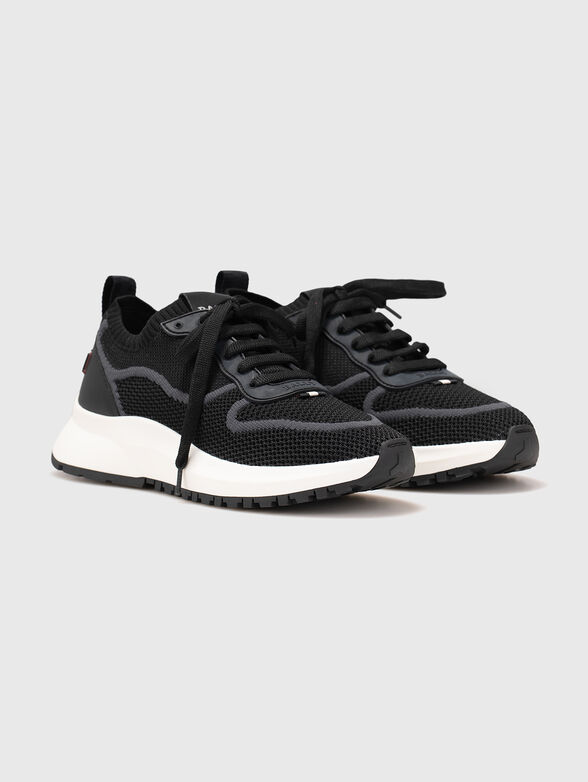 Black sport shoes - 2