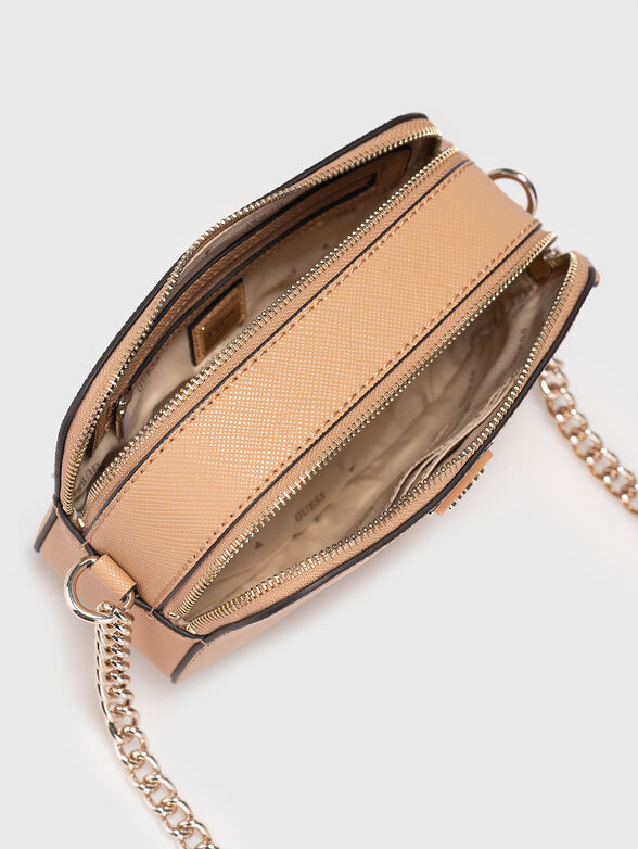 NOELLE crossbody bag in beige - 6