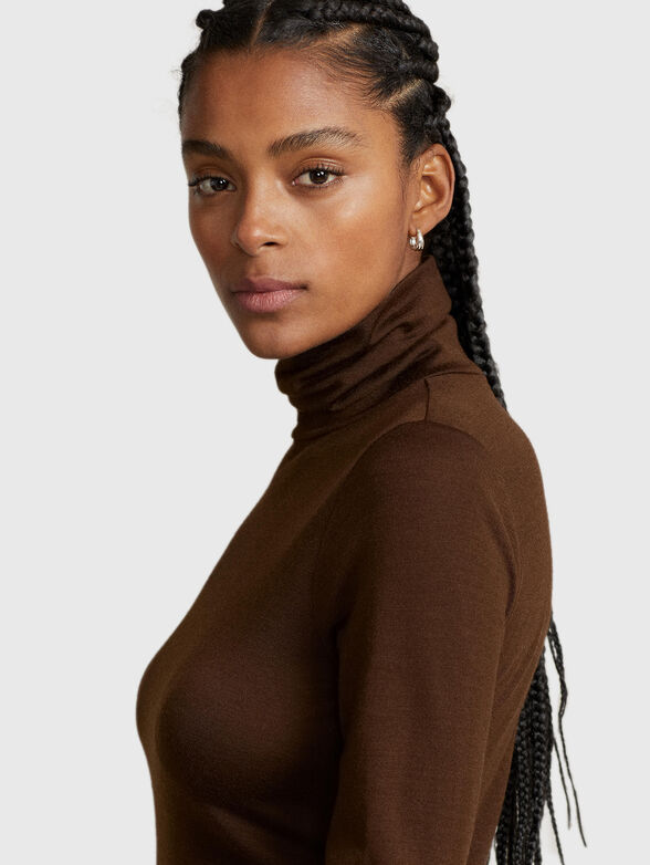 High neck midi dress - 4