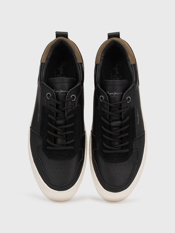 YOGI STREET 2.0 black leather sneakers - 6