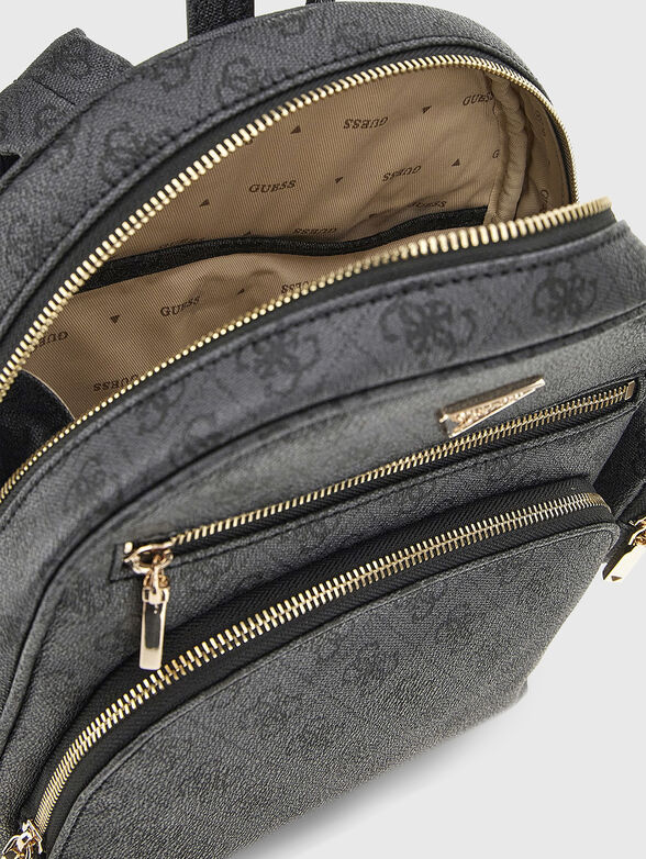 POWER PLAY backpack with monogram print - 4