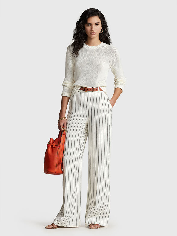 Sweater in ecru colour - 2