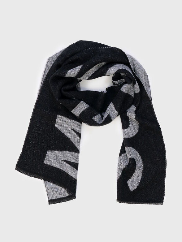 Contrast logo scarf - 3