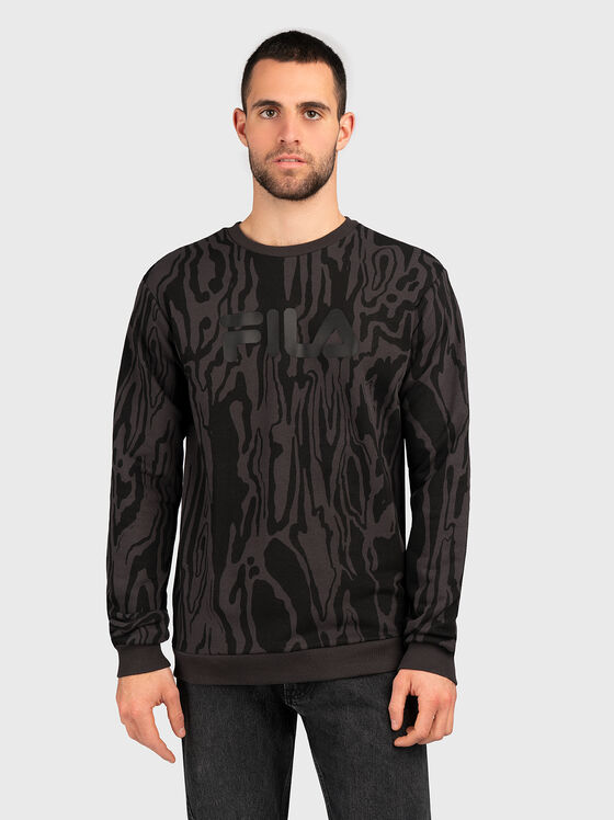 BARTH AOP sweatshirt  with camouflage pattern - 1