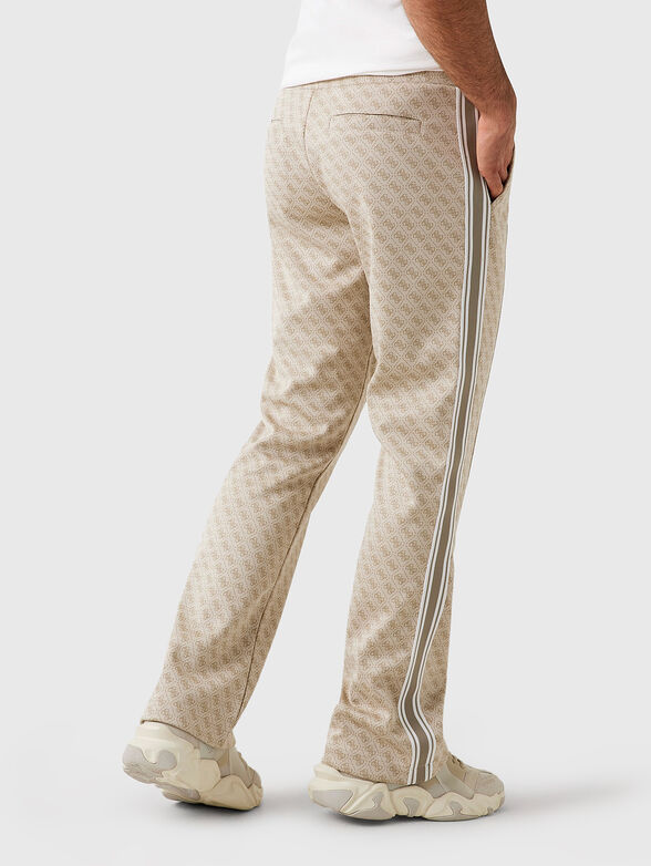 Sports pants with monogram - 2