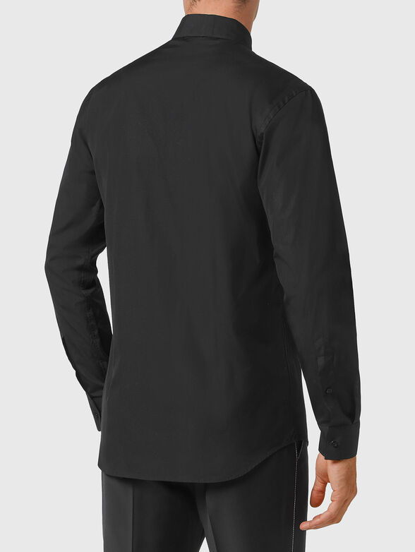 SUGAR DADDY black shirt with eyelets - 3