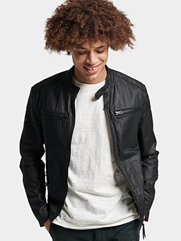 RACER denim jacket - 1