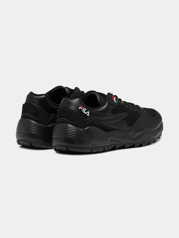 VAULT CMR JOGGER L LOW Black sneakers with rubber inserts - 2