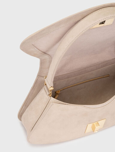 ARIELL suede shoulder bag - 5