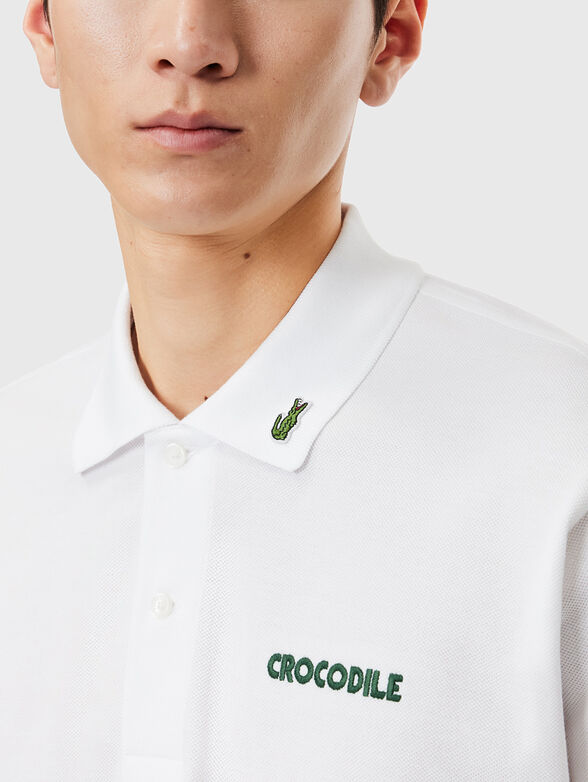 L.12.12 piqu&eacute; cotton polo shirt - 4