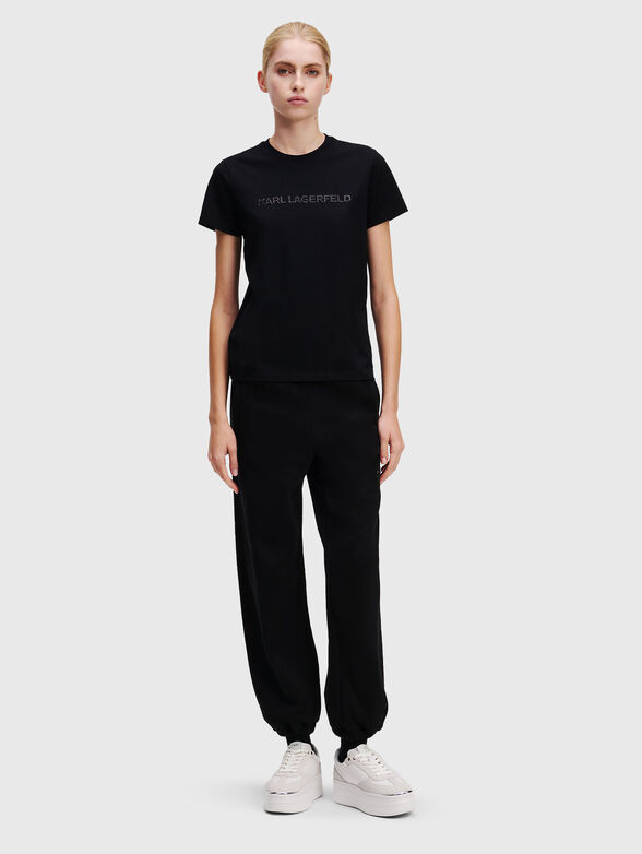 Cotton T-shirt with logo detail - 2