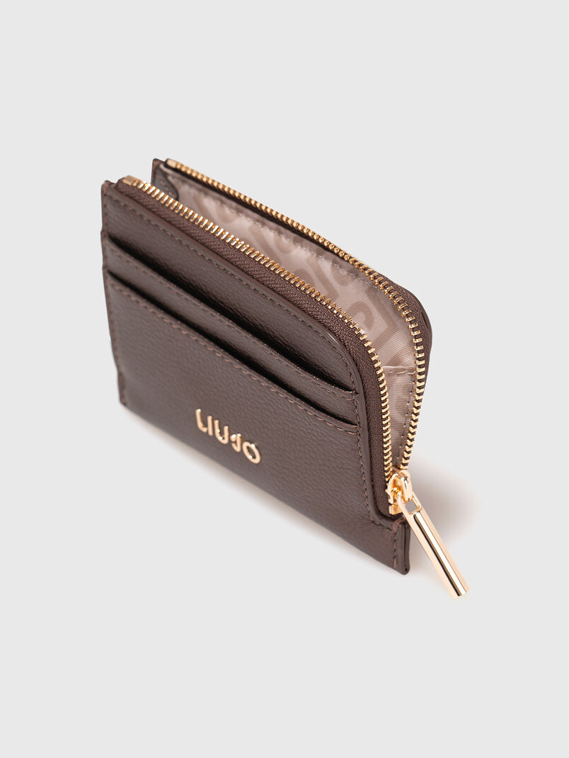 Cardholder with logo detail - 3