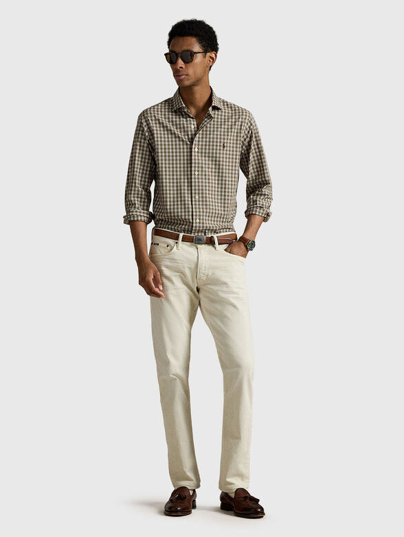 Checked cotton shirt - 2