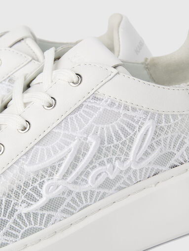 MAXI KUP sneakers with lace elements - 4