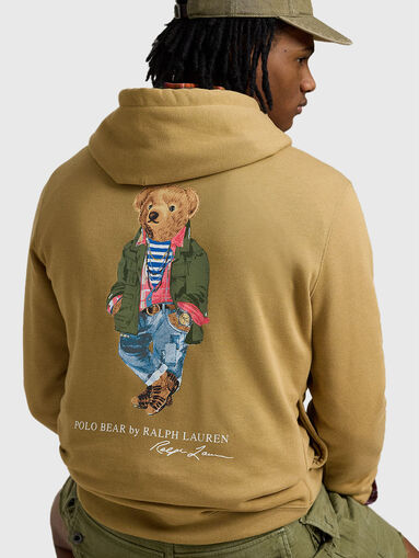 Hooded sweatshirt with Polo Bear print - 5