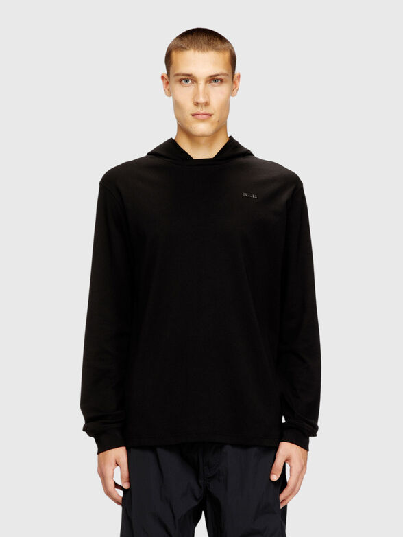 Hooded sweatshirt with logo - 1