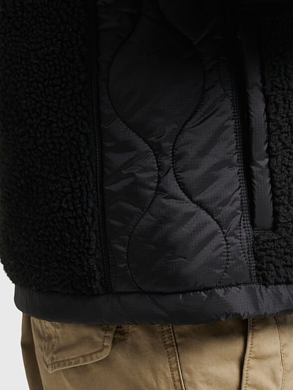 Black fleece jacket - 5