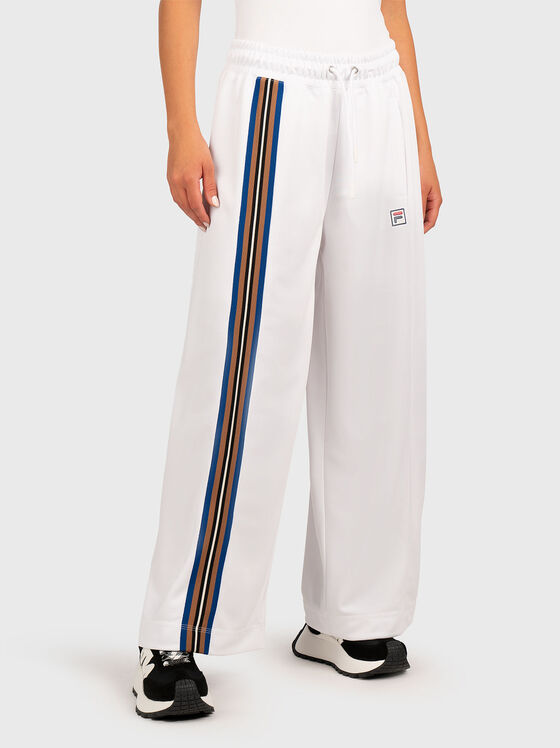 Sports trousers with accent trim - 1